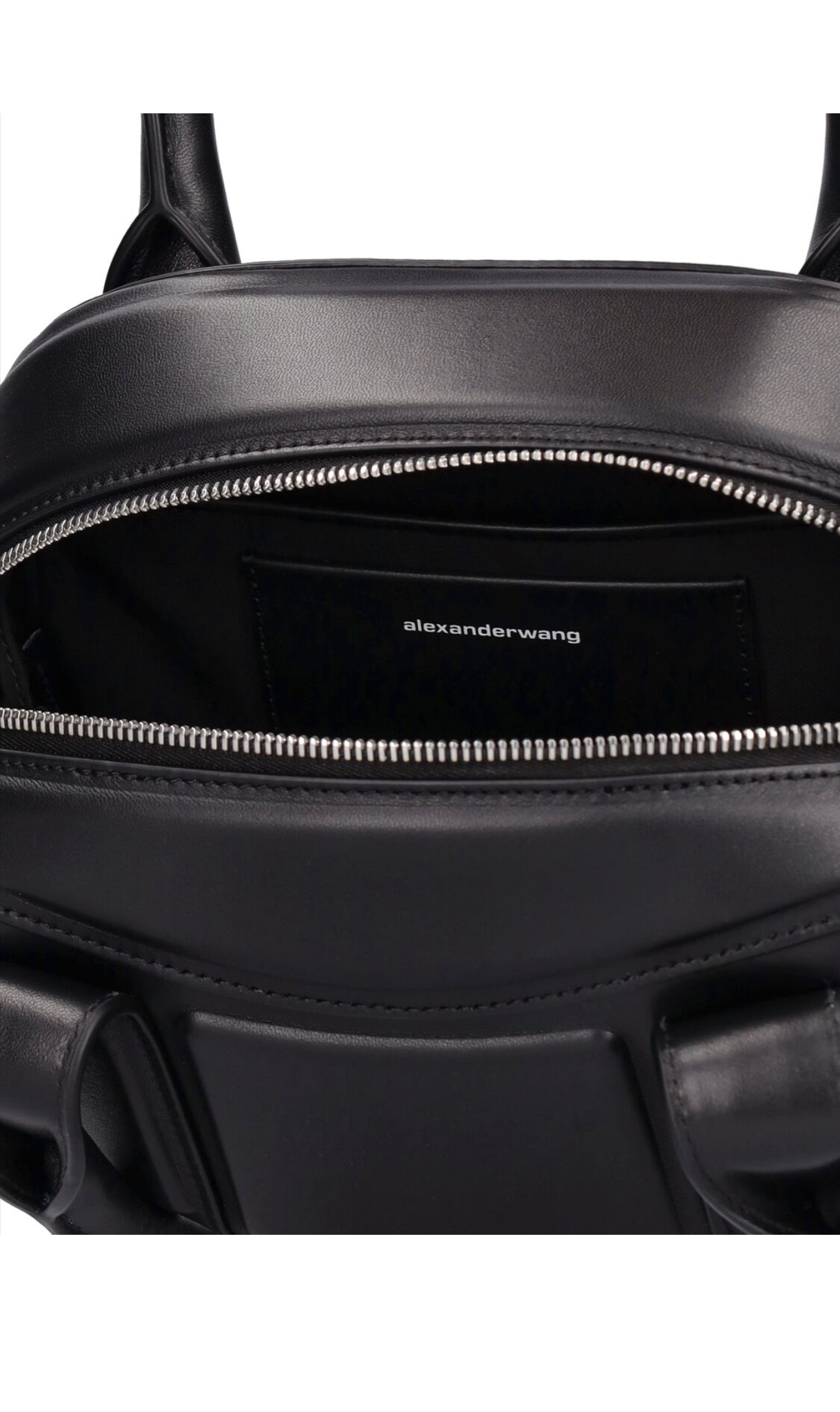 Alexander Wang Small Roc Leather Top Handle Bag