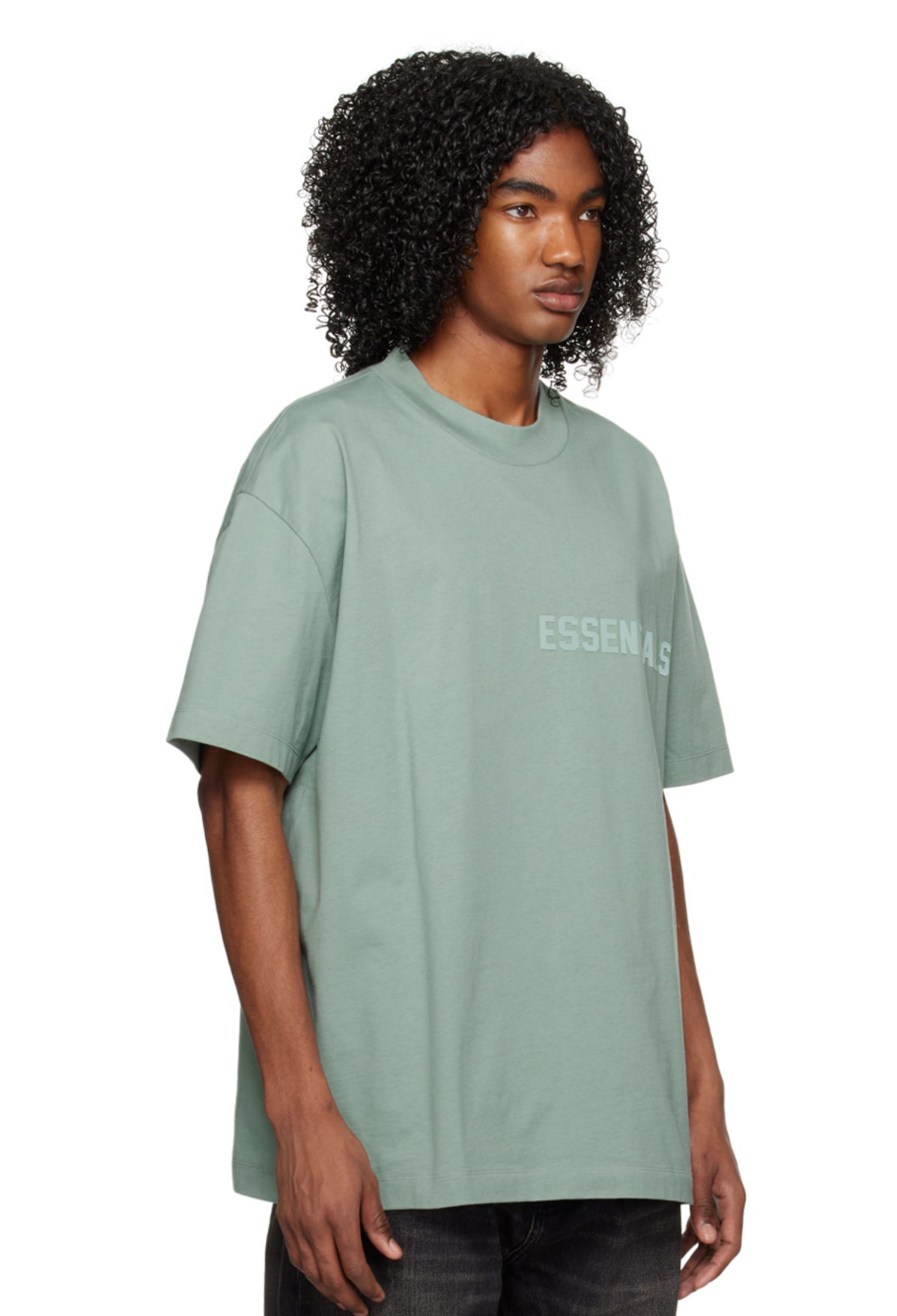 Fear Of God Essentials Exclusive Blue T-shirt