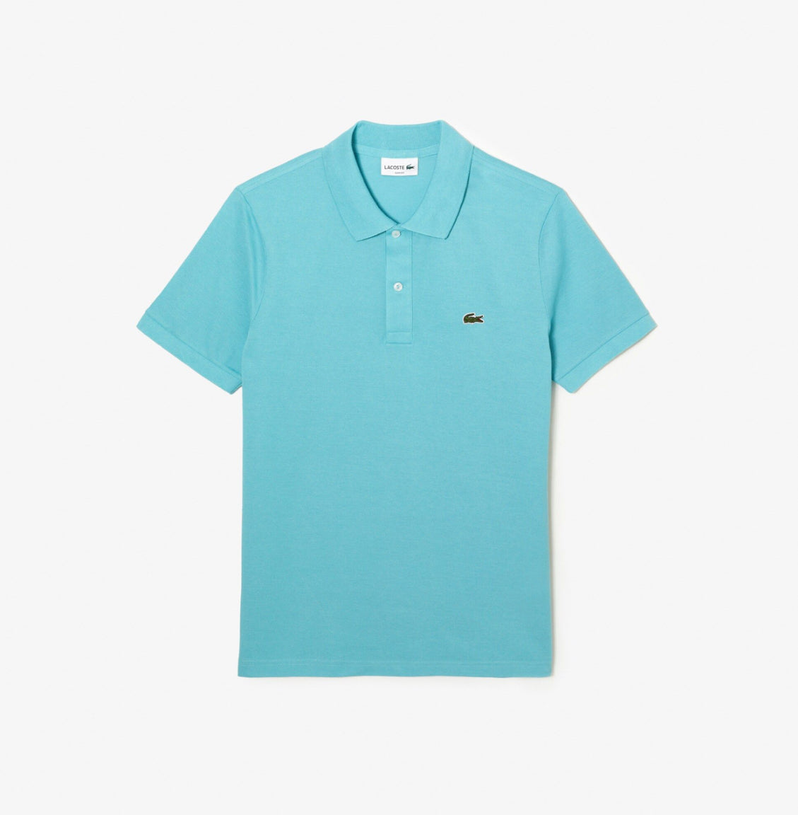 Lacoste Slim Fit Petit Piqué Polo Shirt - Light Turquoise