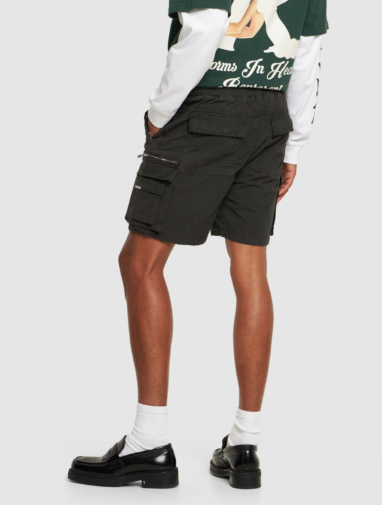 Represent Cotton Blend Cargo Shorts