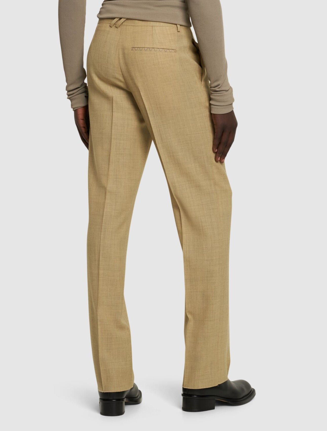 Burberry Wool Straight Pants