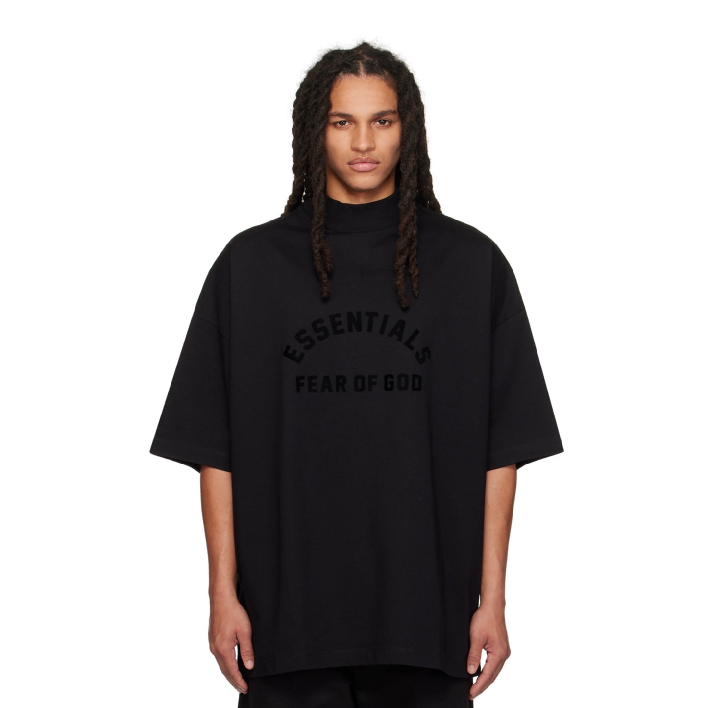 Fear Of God Essentials Black Bonded T-shirt