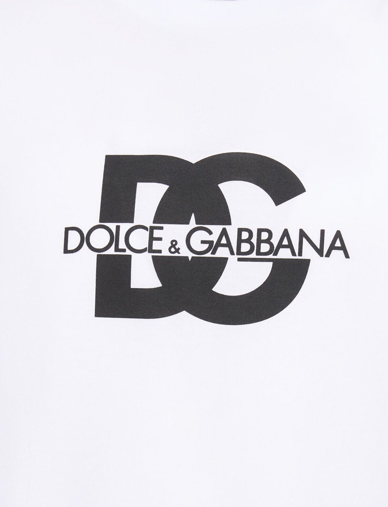 Dolce & Gabbana Logo Cotton Jersey T-shirt