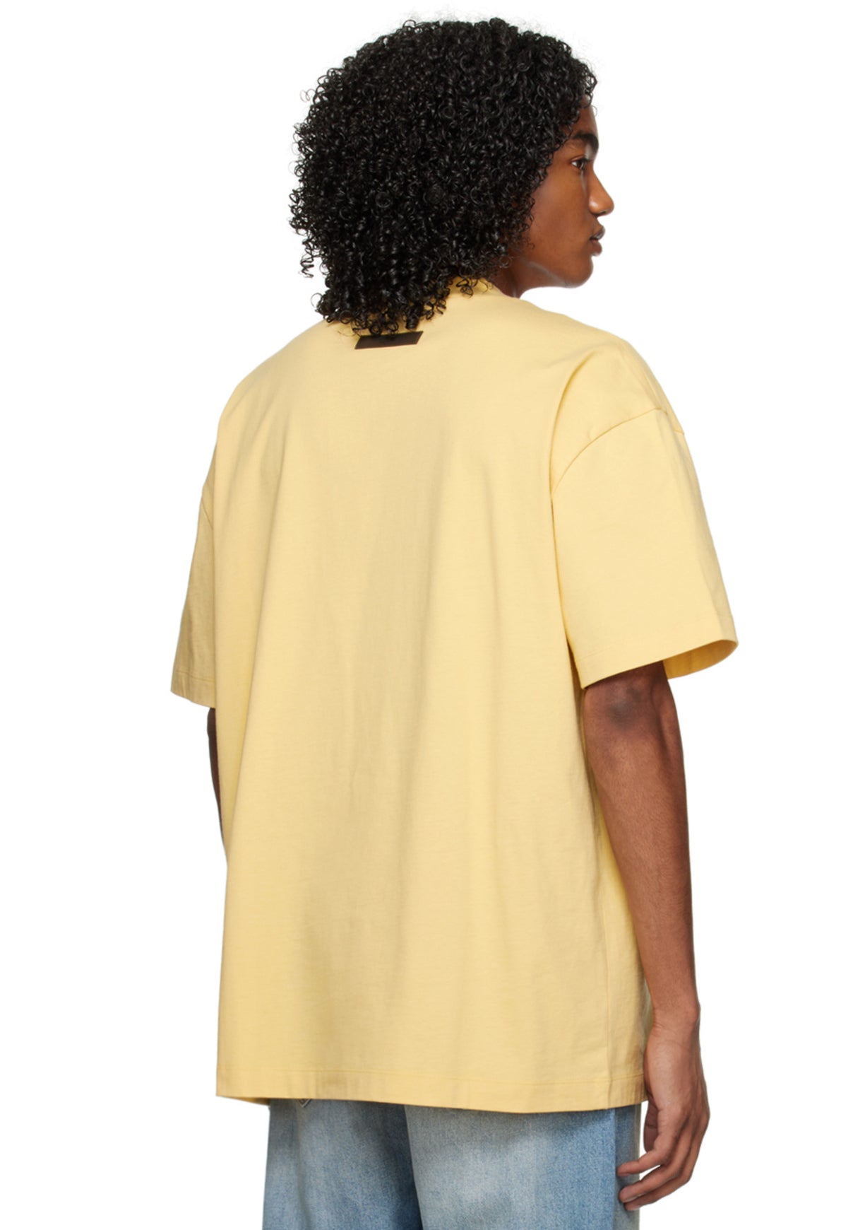 Fear Of God Essentials Exclusive Yellow T-shirt