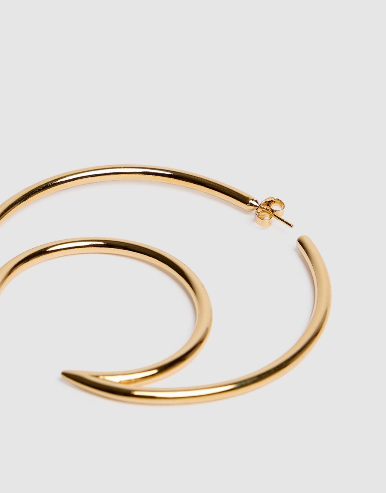 Marine Serre Moon Hoop Earrings