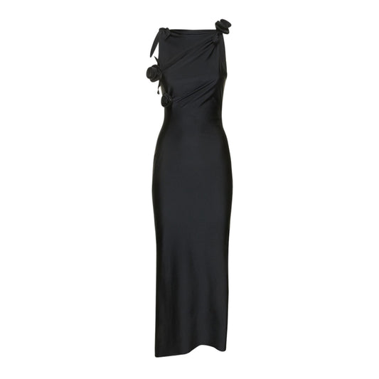 Coperni Asymmetric Jersey Gown