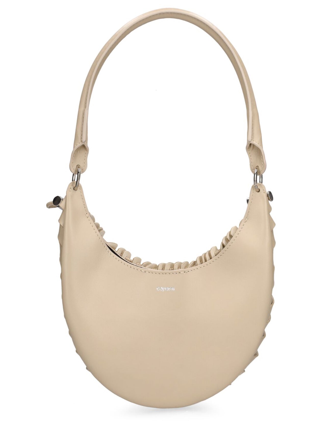 Coperni Mini Petal Leather Top Handle Bag