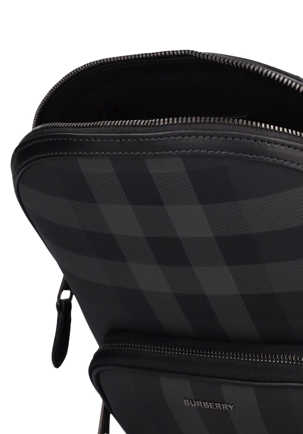 Burberry Jett Check E-Canvas Backpack