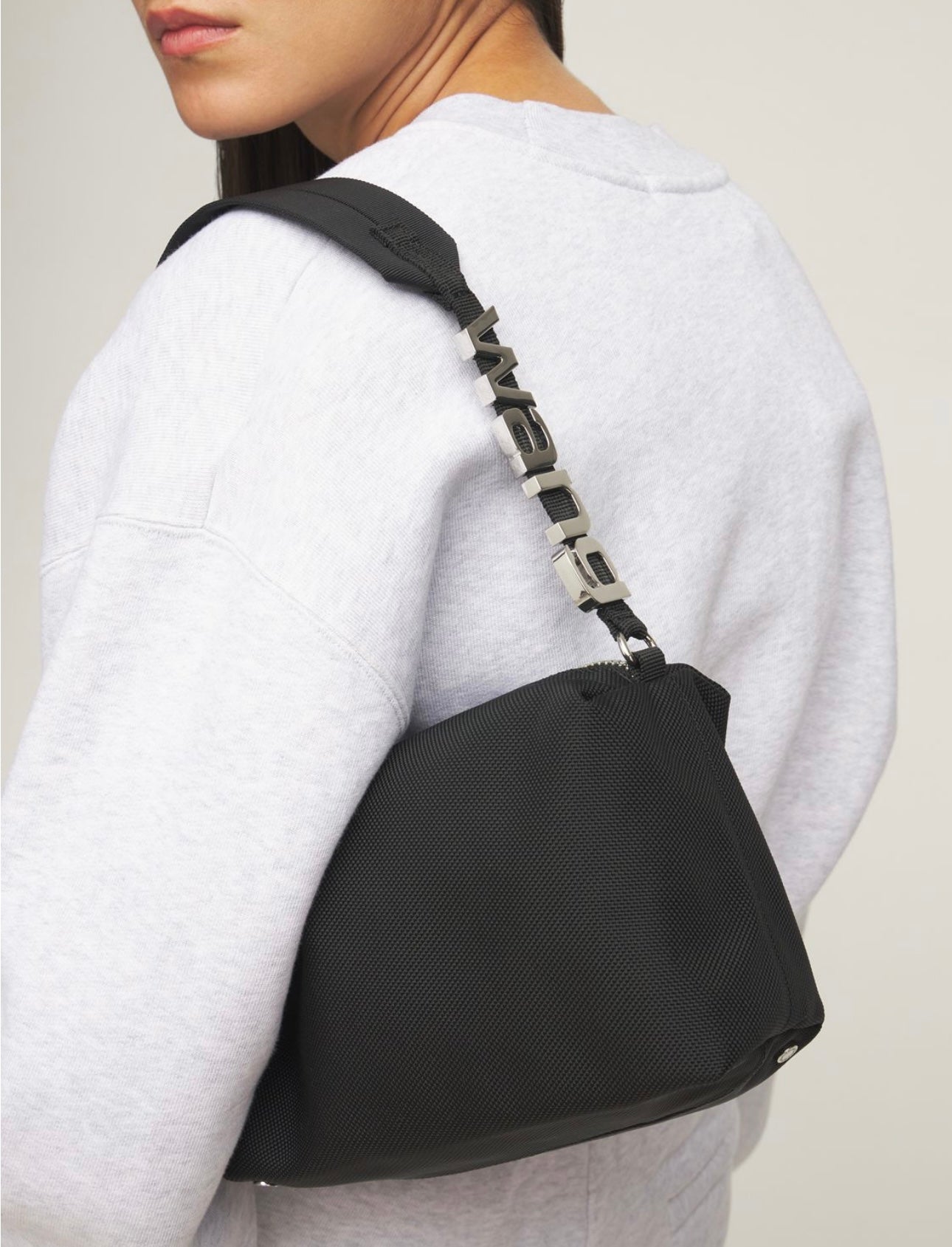 Alexander Wang Heiress Sport Nylon Shoulder Bag