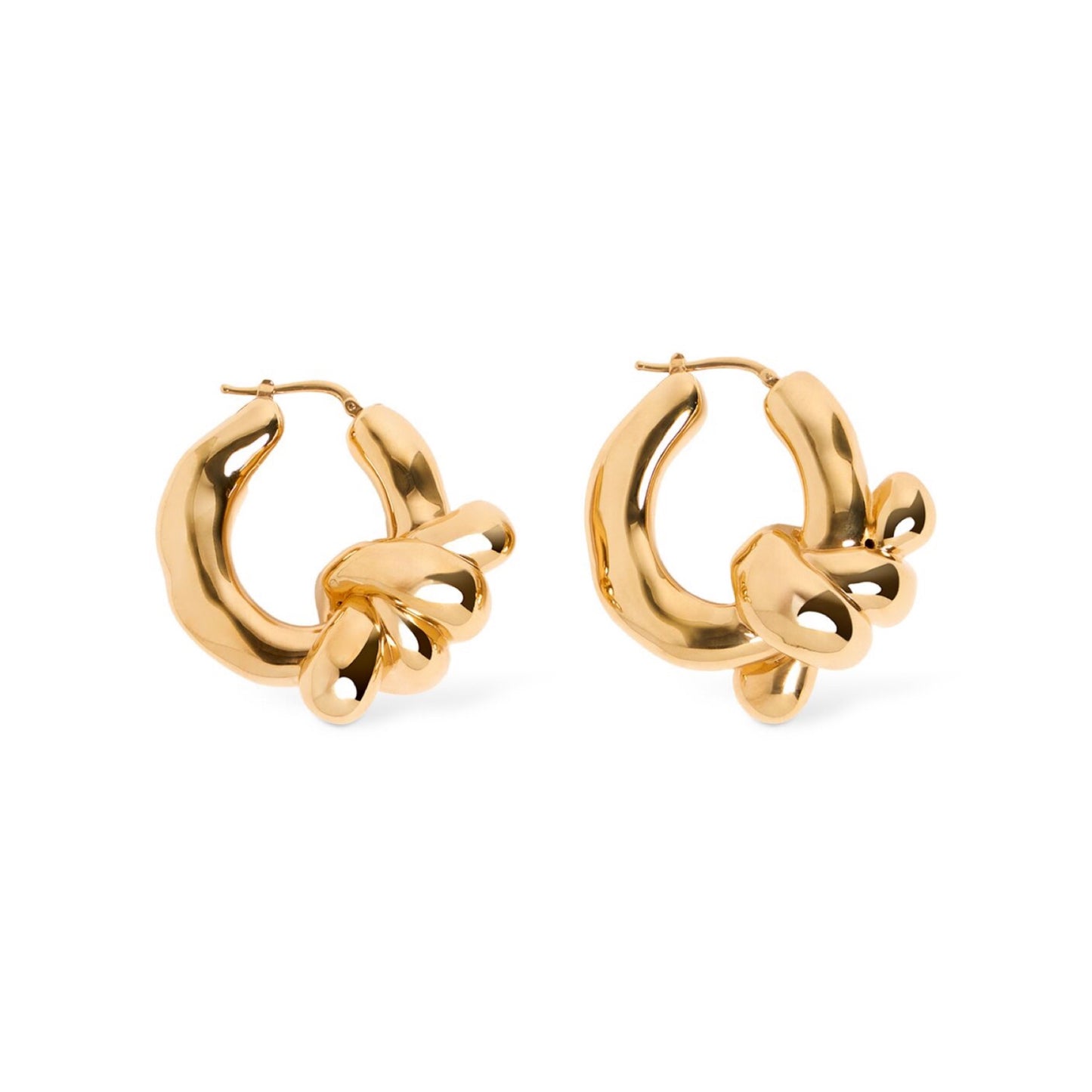 Jil Sander CW5 2 Hoop Earrings