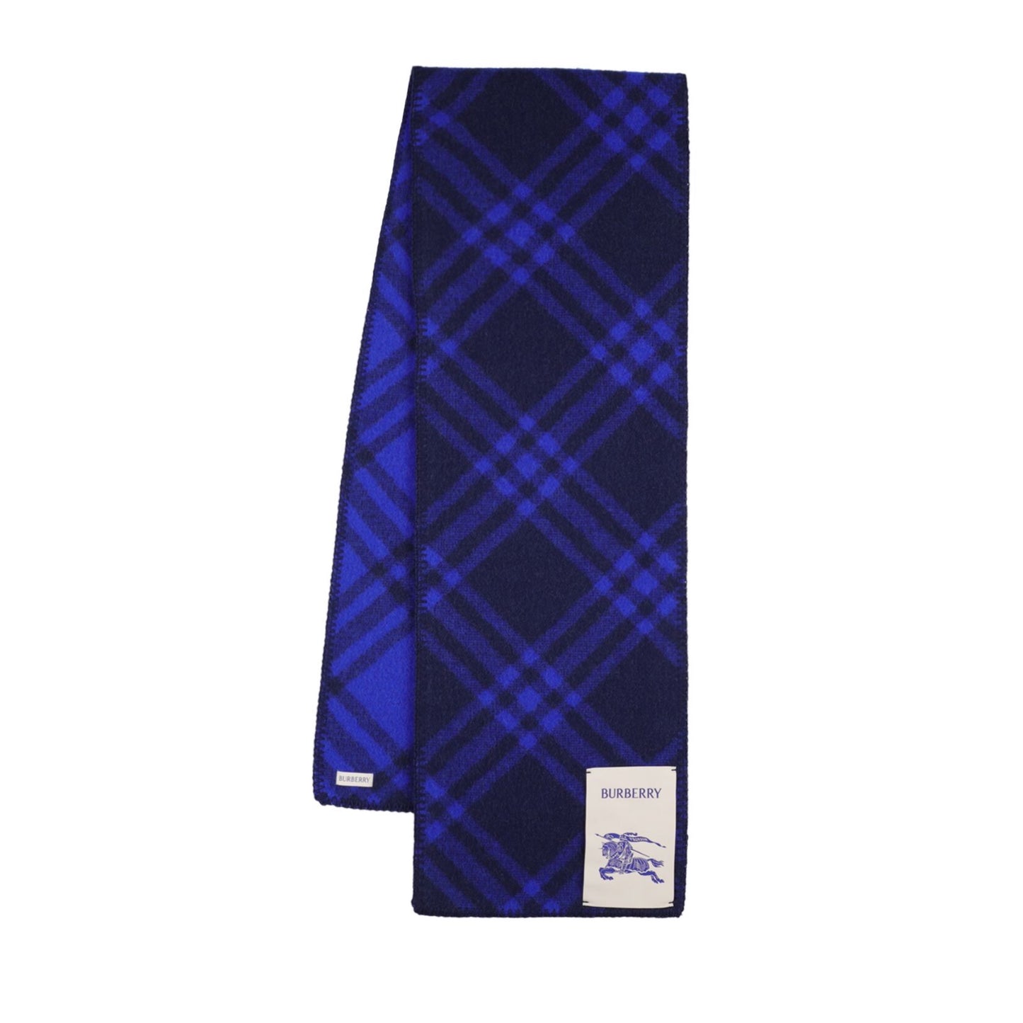 Burberry EKD Checked Wool Scarf