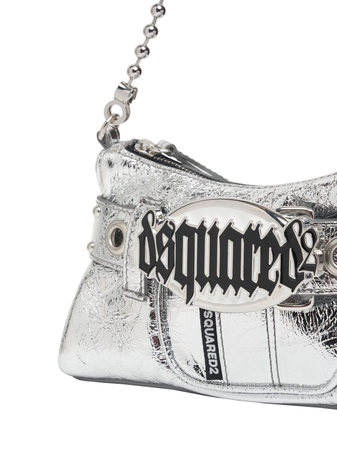 Dsquared2 Gothic Dsquared2 Leather Shoulder Bag