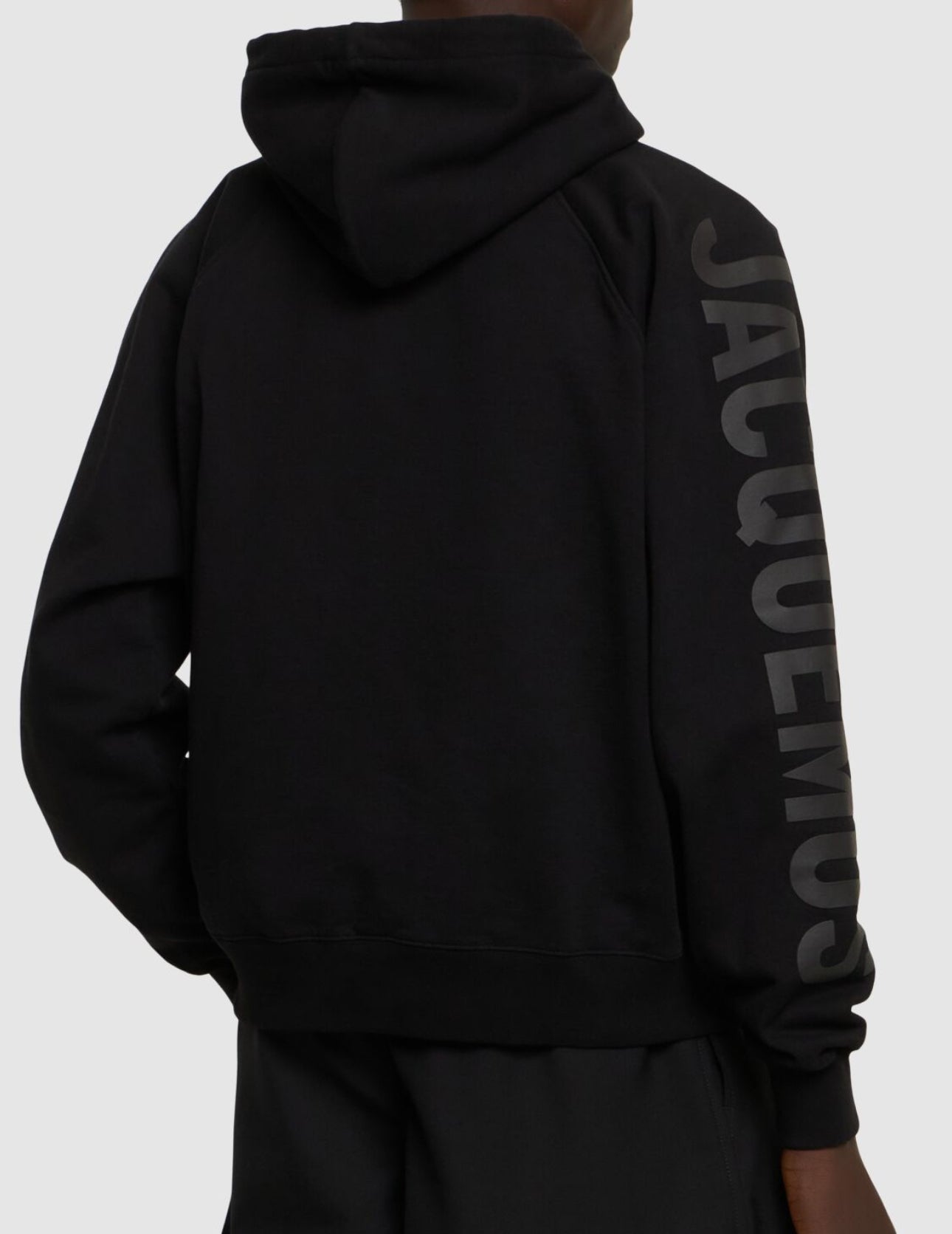 Jacquemus Le Hoodie Typo Cotton Sweatshirt