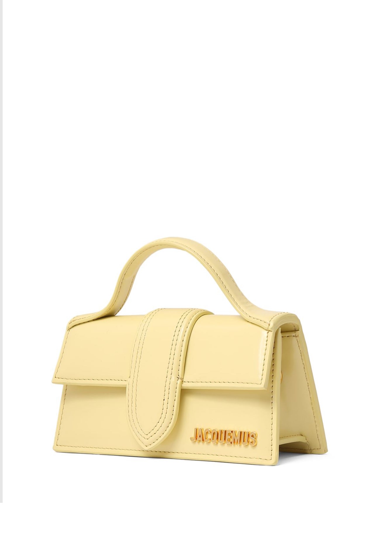 Jacquemus Le Bambino Glazed Leather Bag