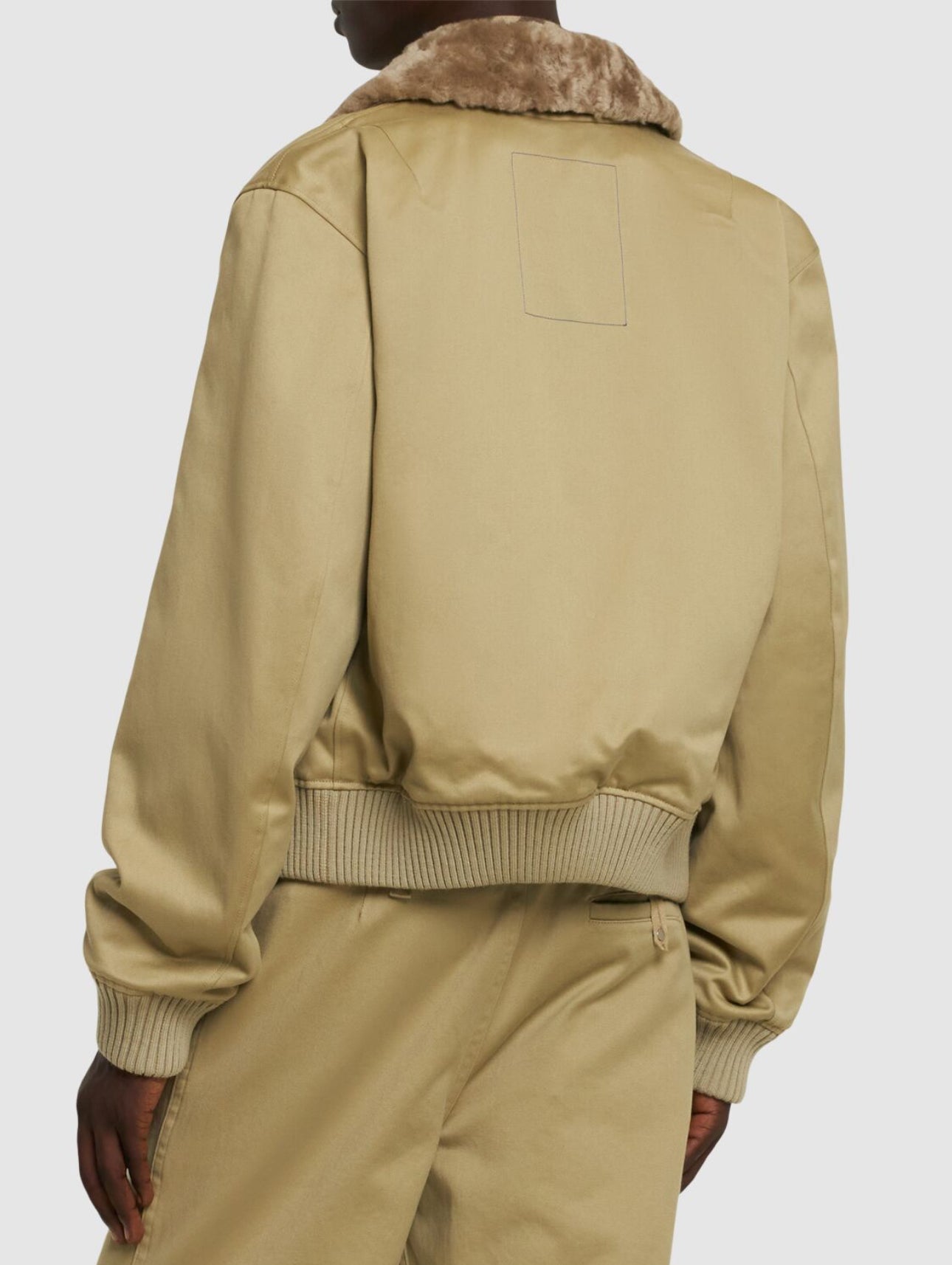 Burberry Zip-Up Bomber Jacket