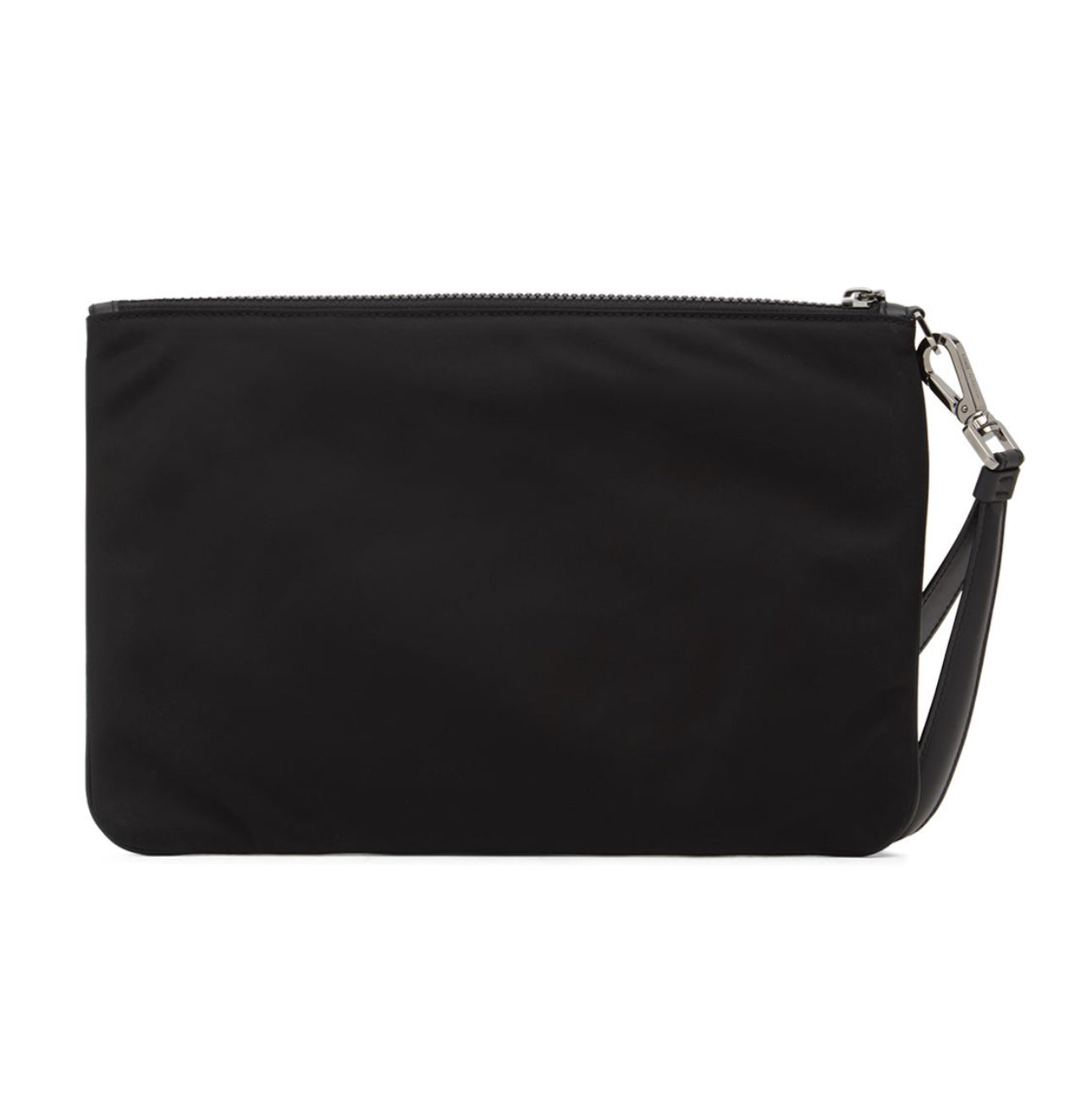 Dolce & Gabbana Rubberized Logo Nylon Pouch