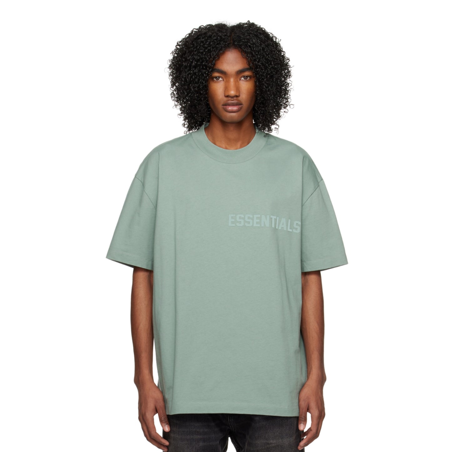 Fear Of God Essentials Exclusive Blue T-shirt