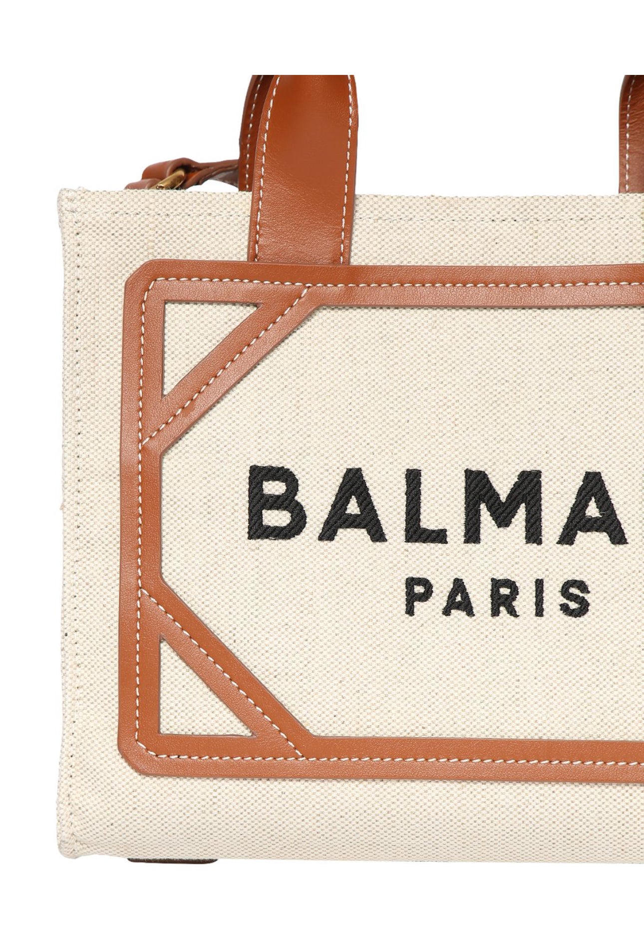 Balmain Small B-Army Canvas Bag