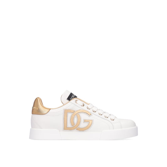 Dolce&Gabbana 20mm Portofino Leather Sneakers