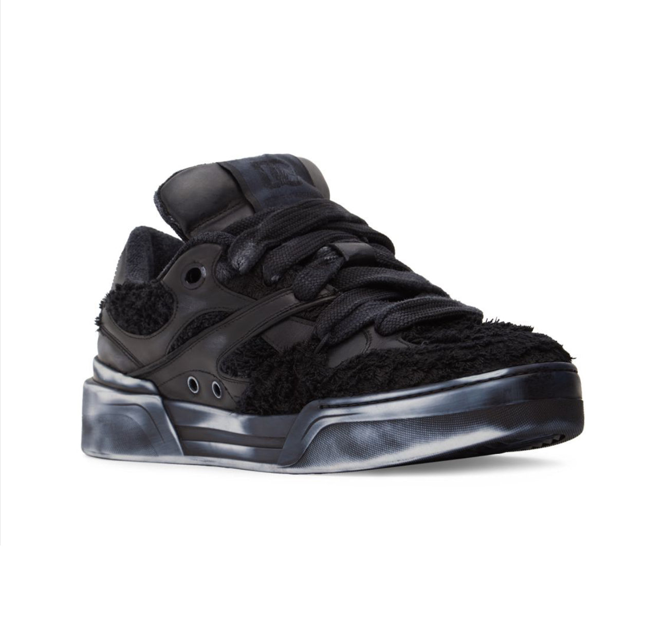 Dolce & Gabbana Leather Low Top Sneakers