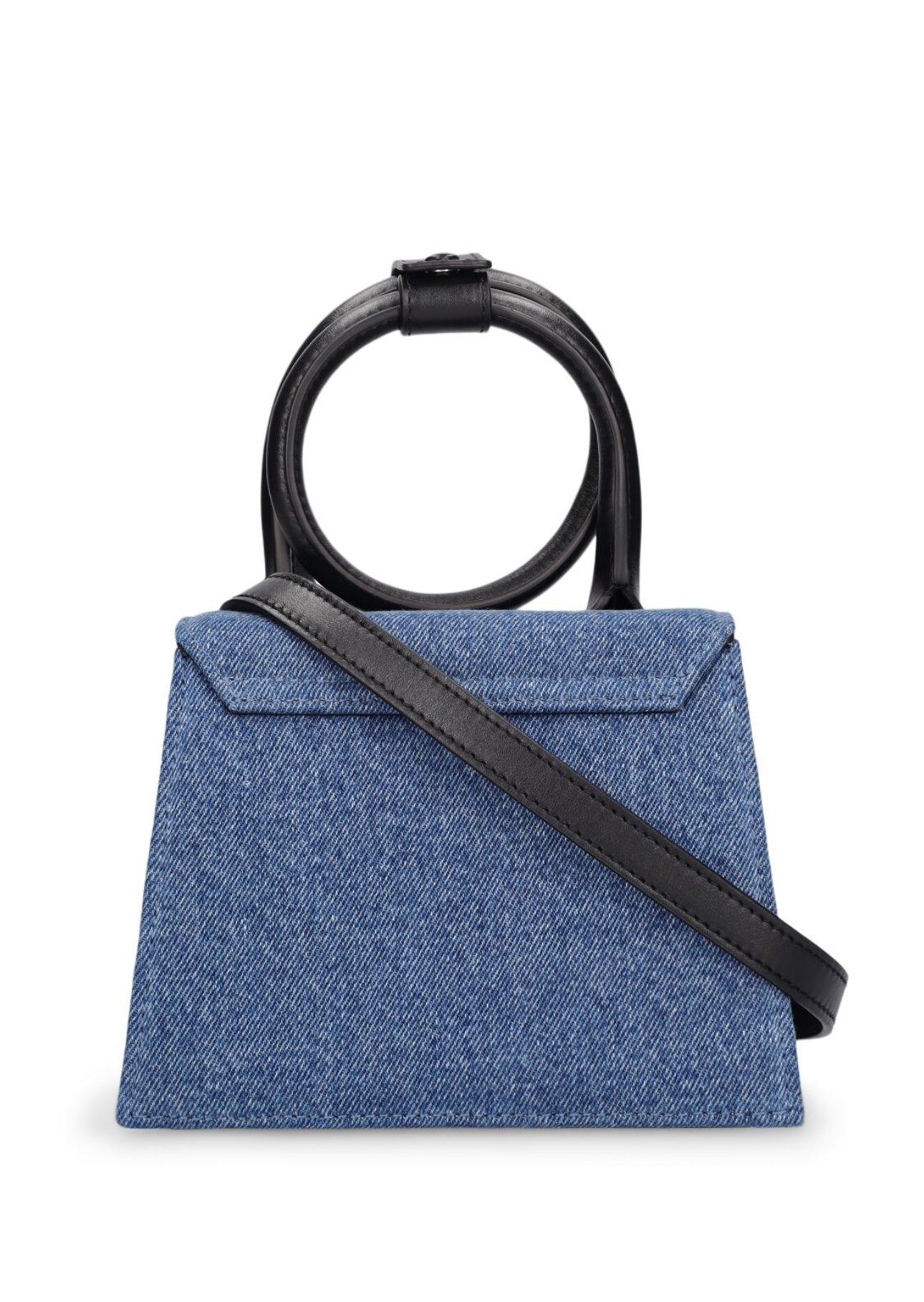 Jacquemus Le Chiquito Noeud Denim Top Handle Bag