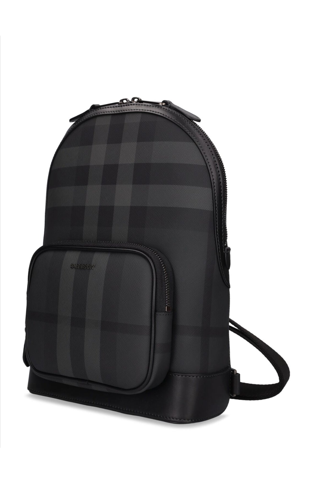 Burberry Jett Check E-Canvas Backpack