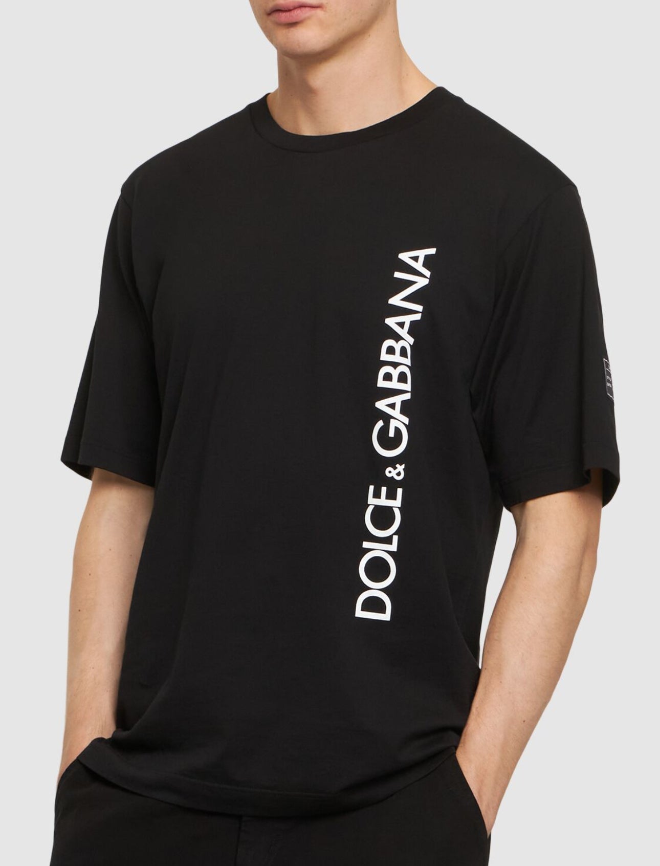 Dolce & Gabbana Logo Cotton Jersey T-shirt