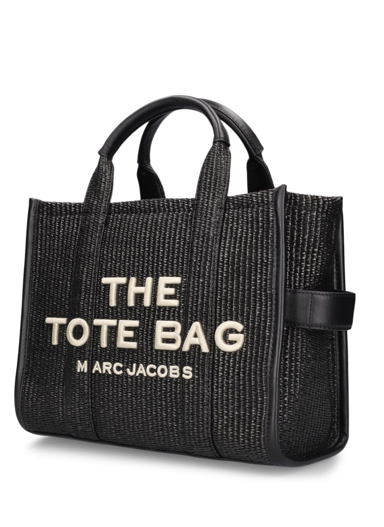 Marc Jacobs Medium Raffia Effect Tote Bag