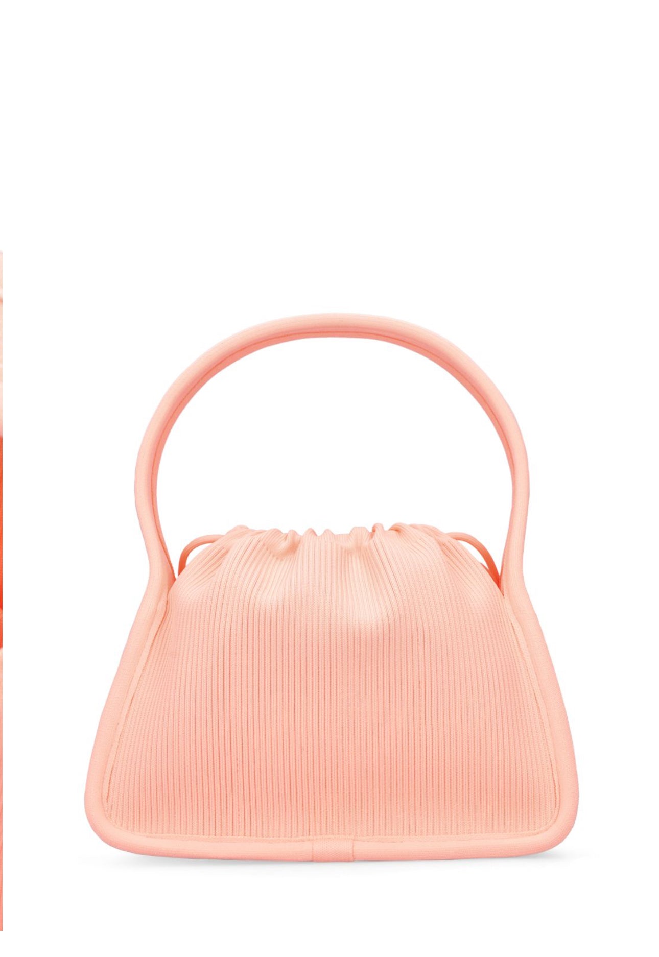 Alexander Wang Small Ryan Ribbed Nylon Top Handle Bag