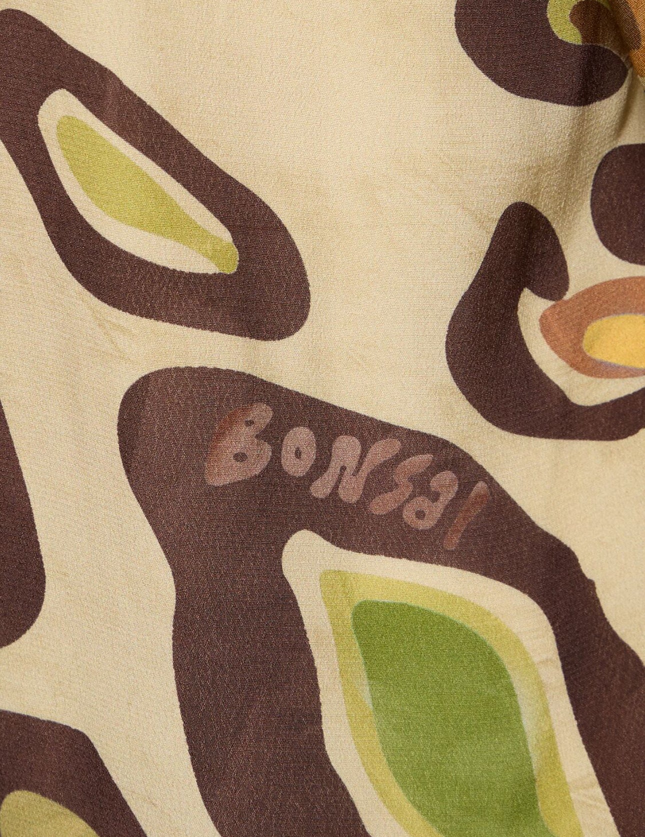 Bonsai Printed Viscose Oversize S/S Shirt