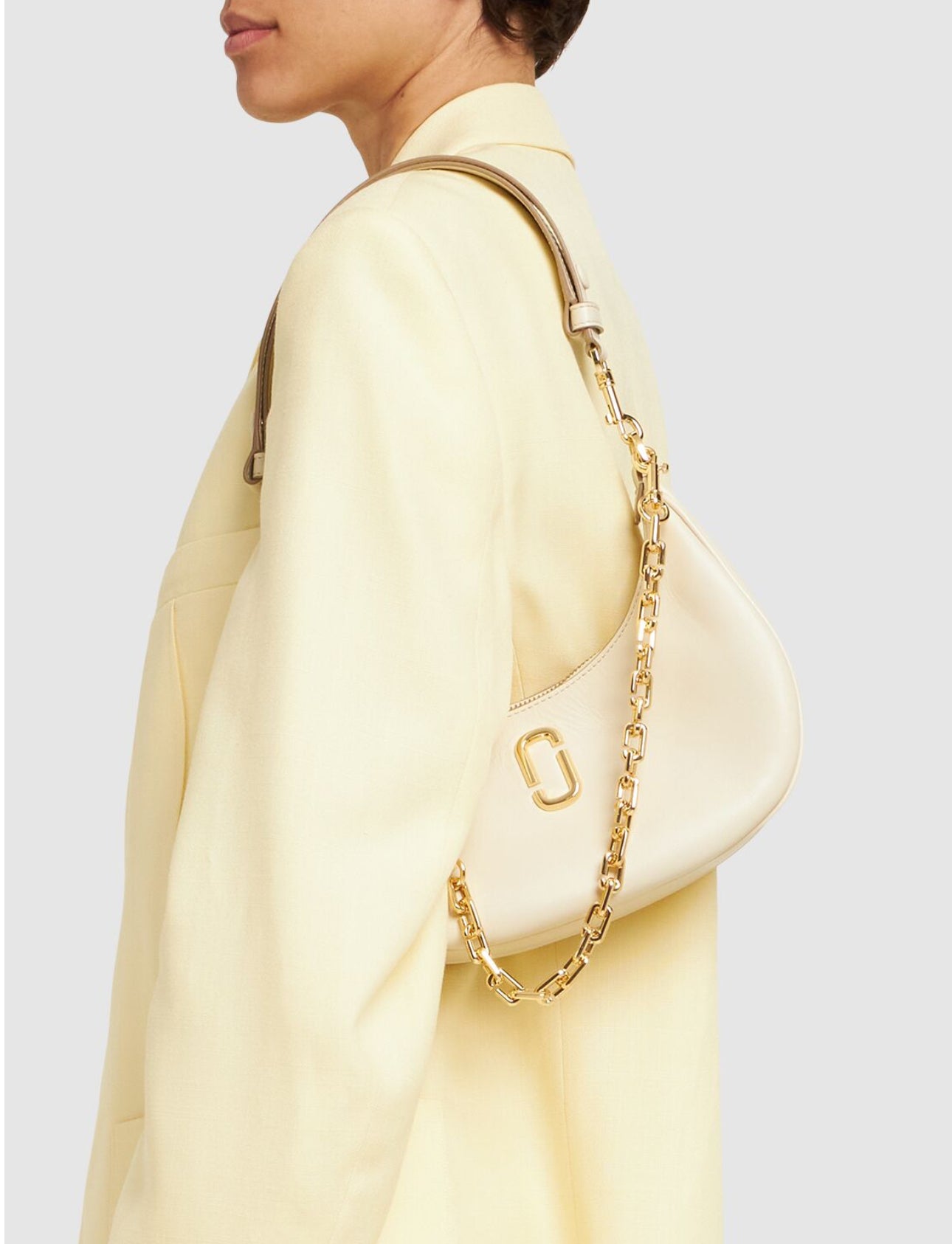 Marc Jacobs The Small Curve Leather Shoulder Bag