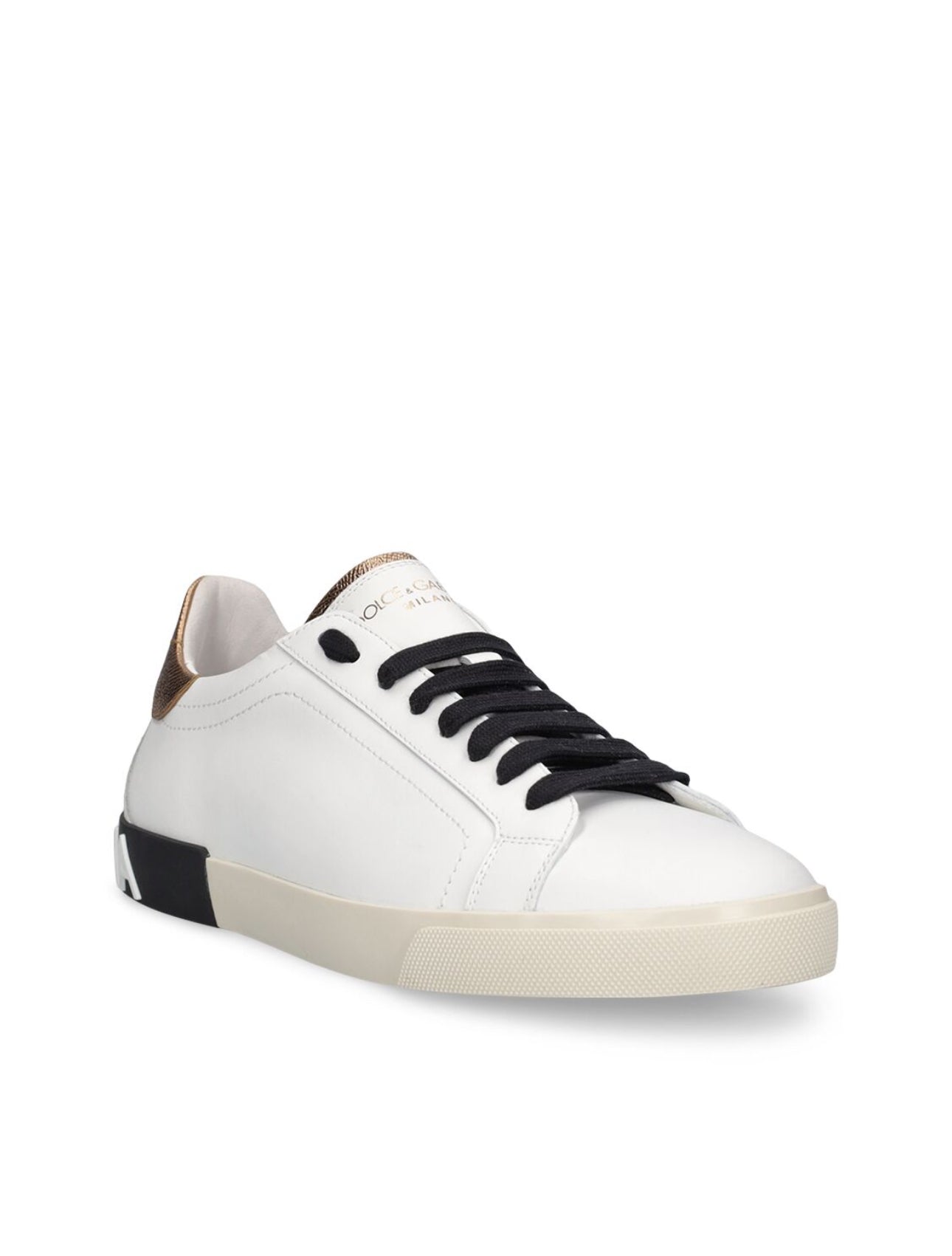 Dolce&Gabbana Portofino Leather Sneakers