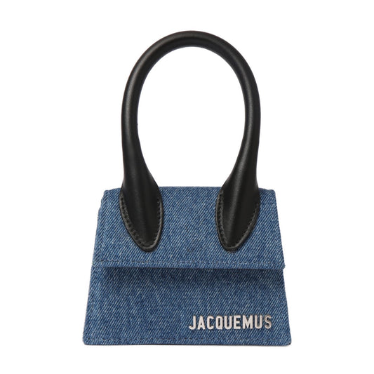 Jacquemus Le Chiquito Moyen Denim Top Handle Bag