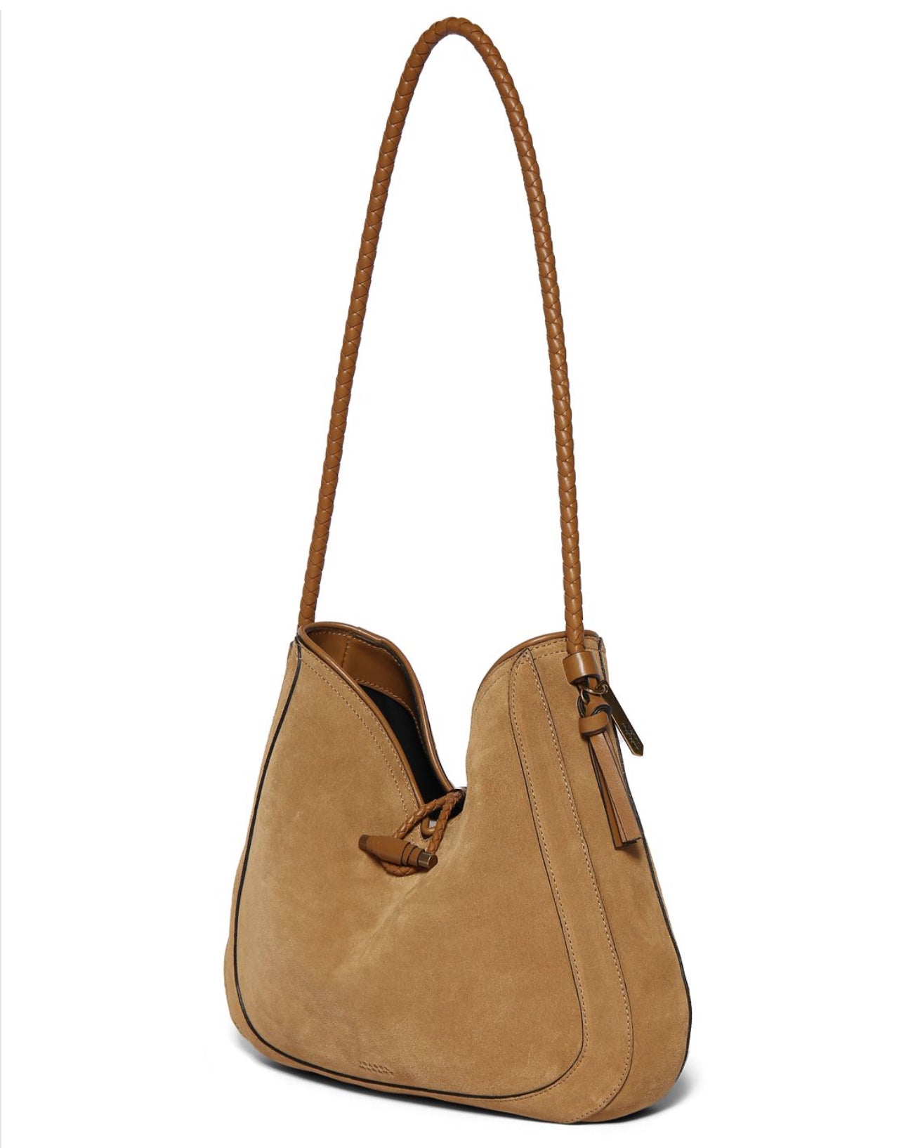 Isabel Marant Vigo Hobo Suede Shoulder Bag