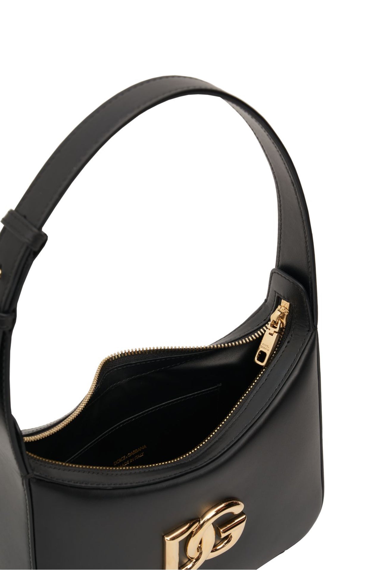 Dolce&Gabbana Logo Leather Shoulder Bag