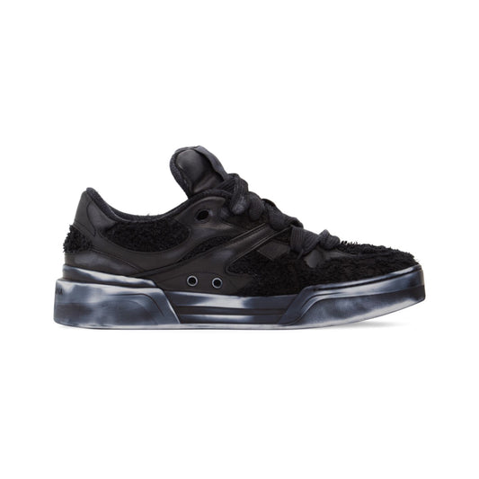 Dolce & Gabbana Leather Low Top Sneakers