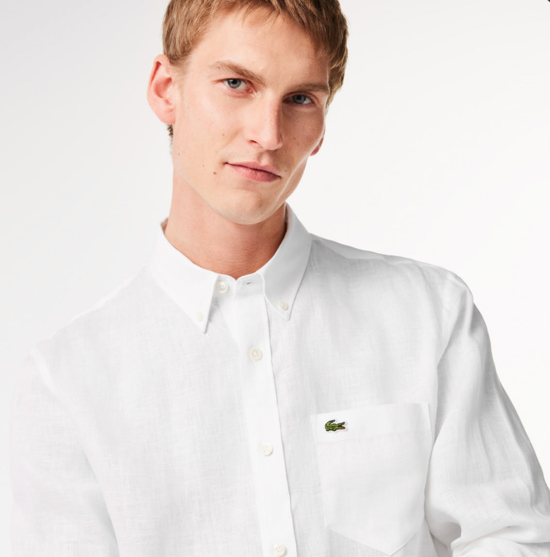 Lacoste Men’s Linen Shirt