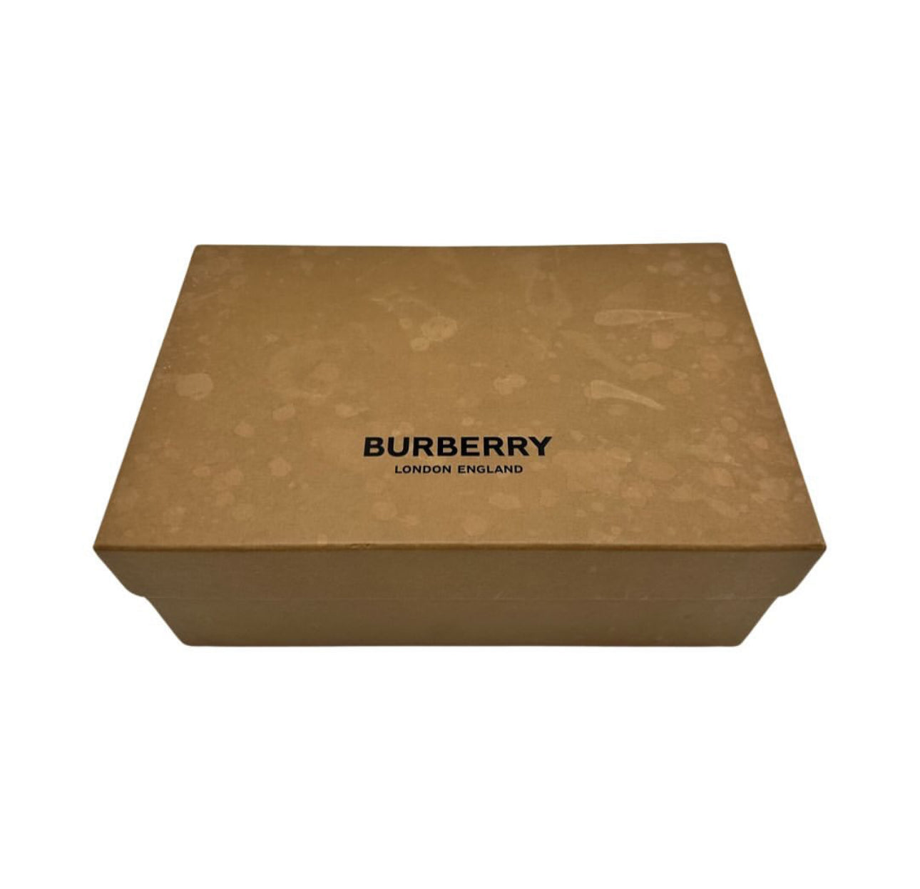 Burberry Logo Detail Leather & Nylon Sneakers