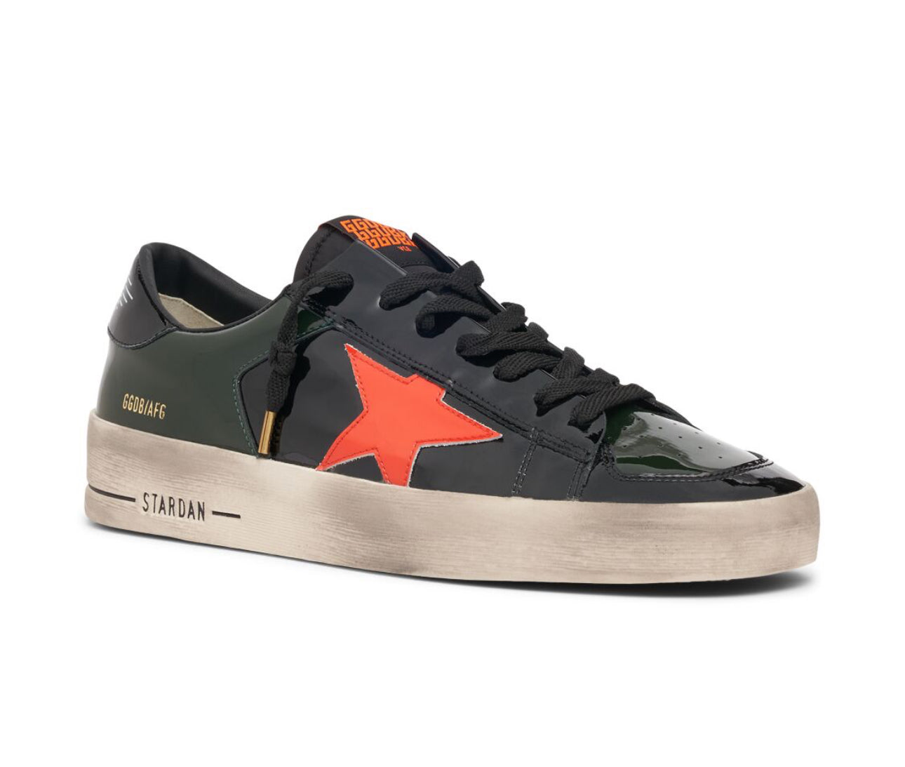 Golden Goose Stardan Patent Leather Sneakers