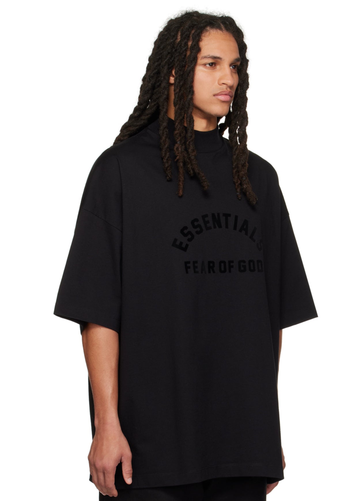 Fear Of God Essentials Black Bonded T-shirt