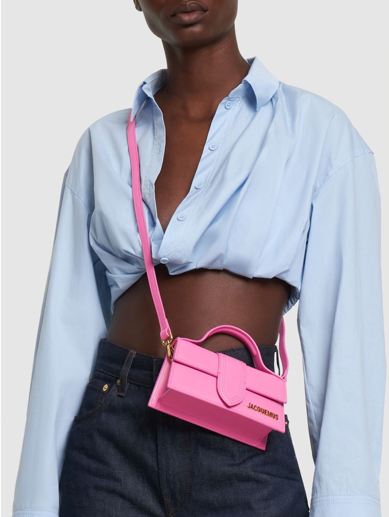 Jacquemus Le Bambino Smooth Leather Bag