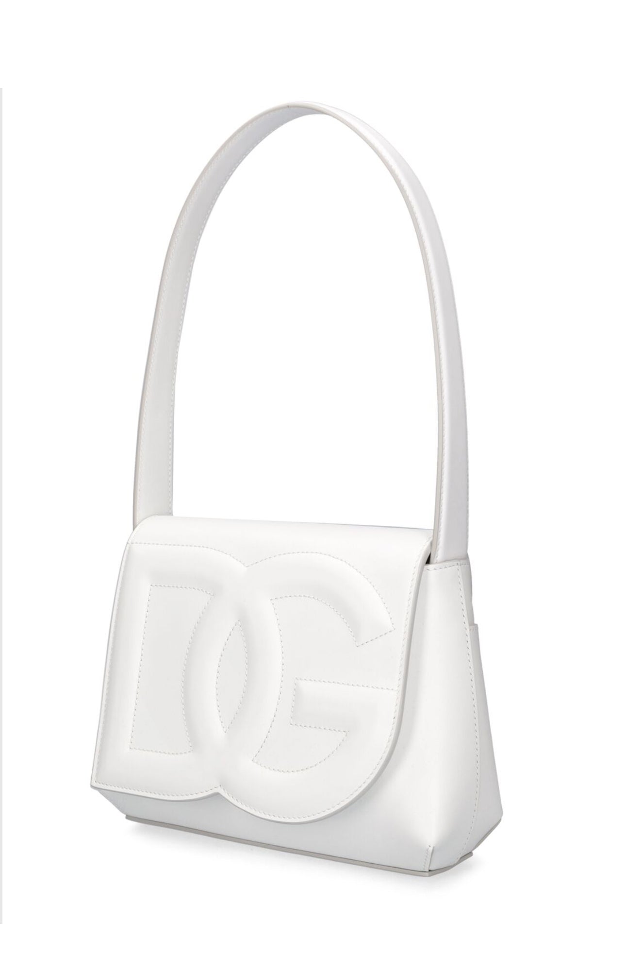 Dolce&Gabbana Logo Leather Shoulder Bag