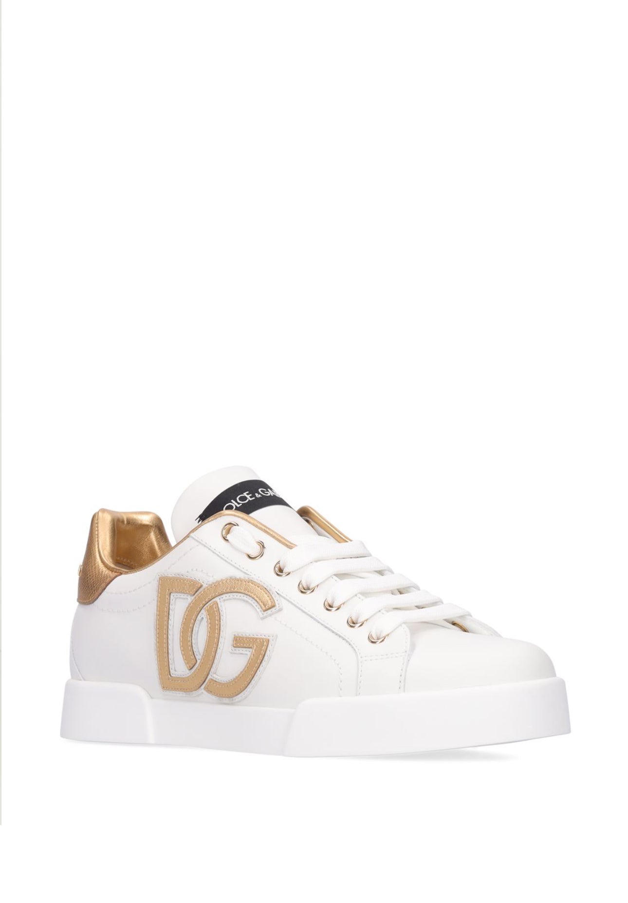 Dolce&Gabbana 20mm Portofino Leather Sneakers