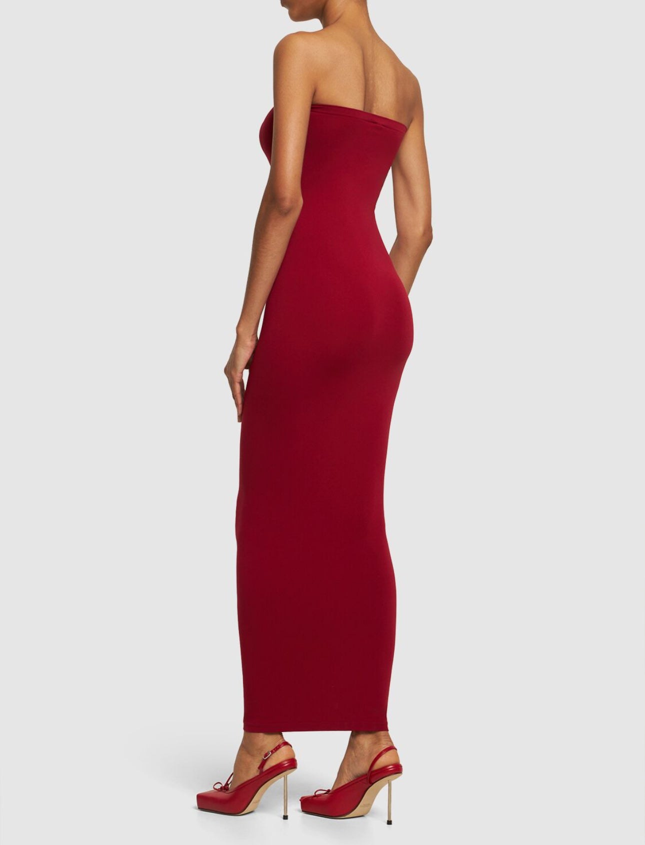 Wolford Fatal Strapless Midi Tube Dress