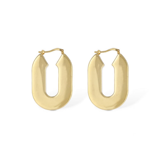 Jil Sander BW3 3 Hoop Earrings