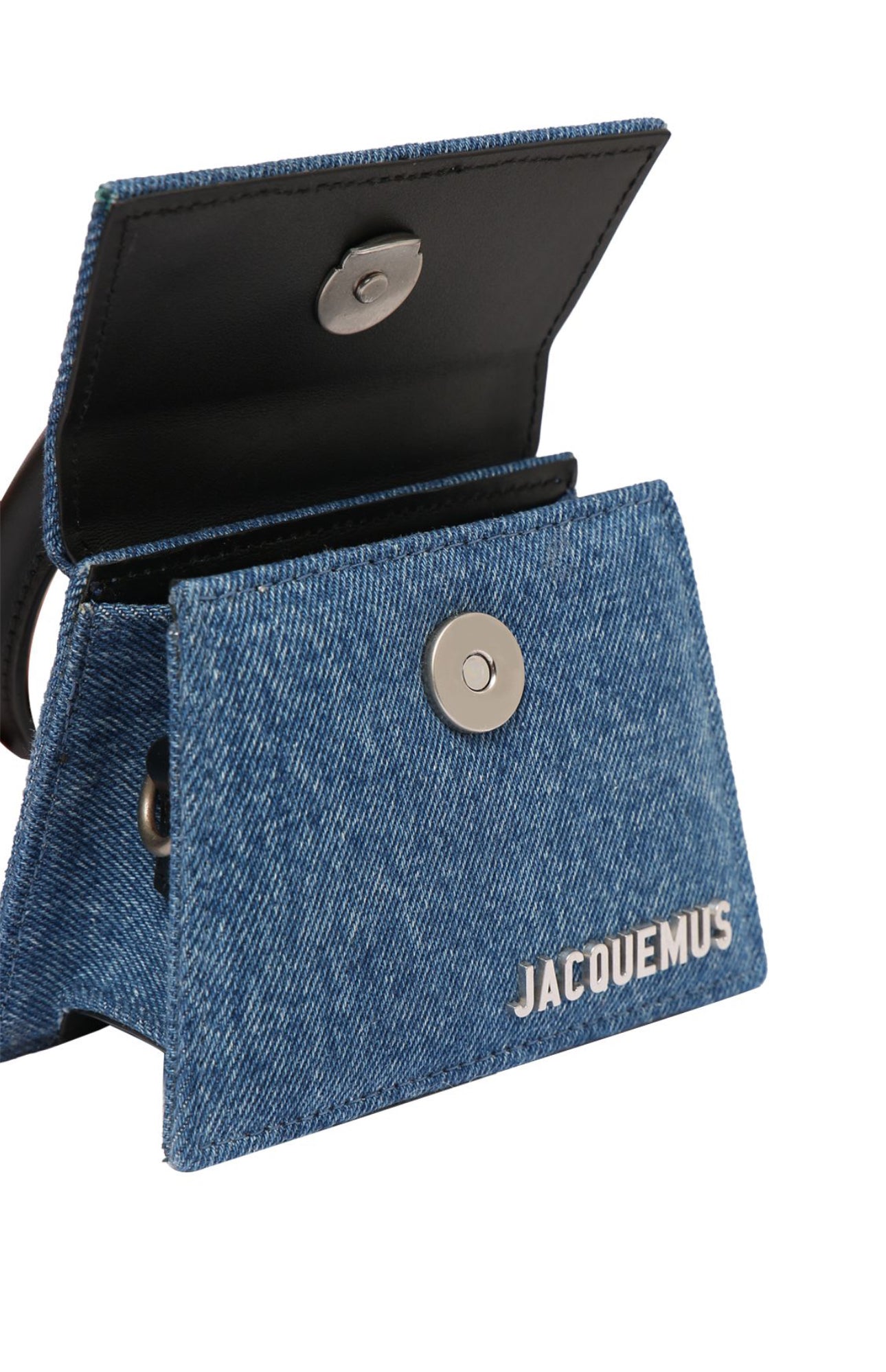 Jacquemus Le Chiquito Moyen Denim Top Handle Bag