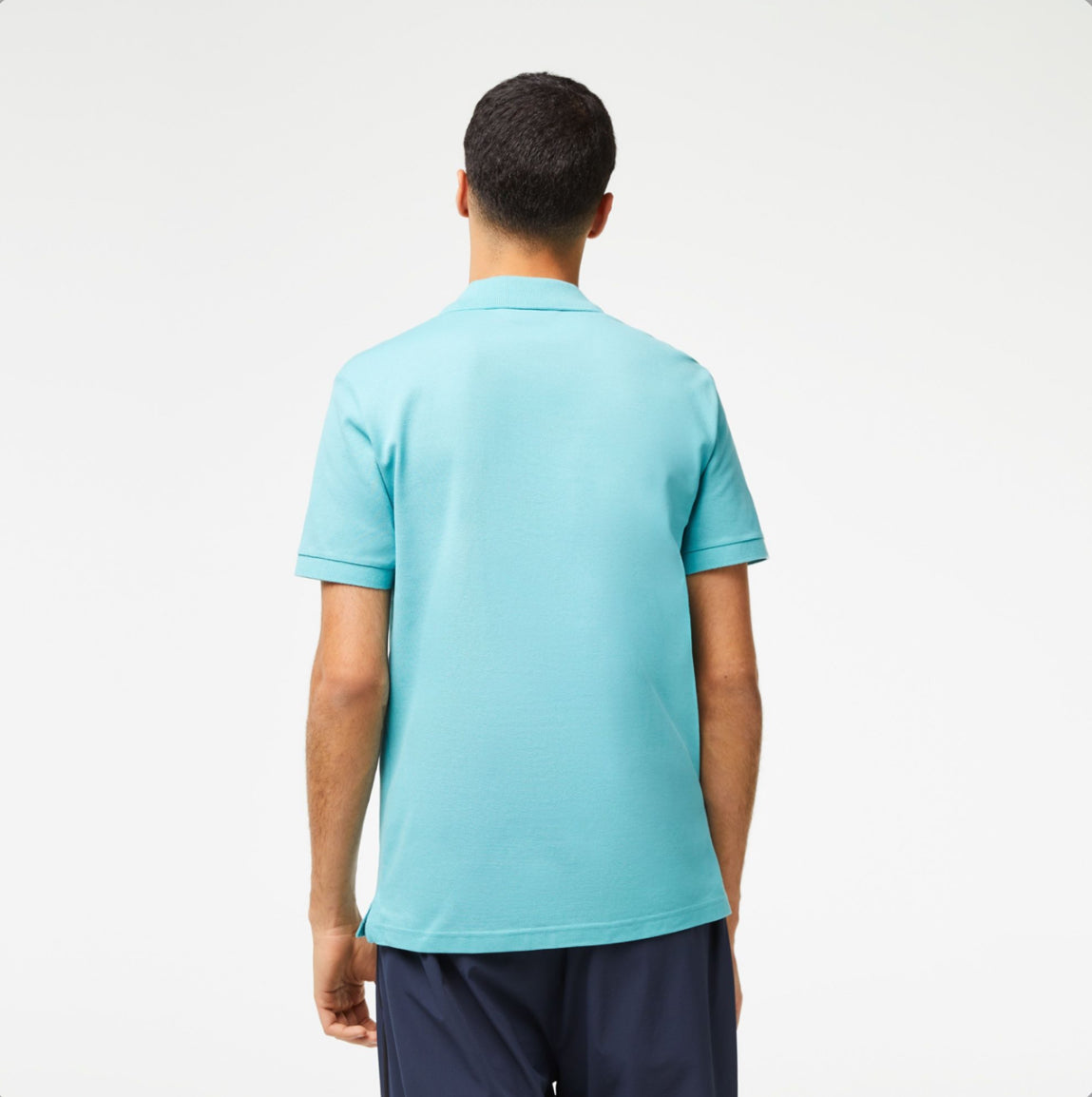 Lacoste Slim Fit Petit Piqué Polo Shirt - Light Turquoise