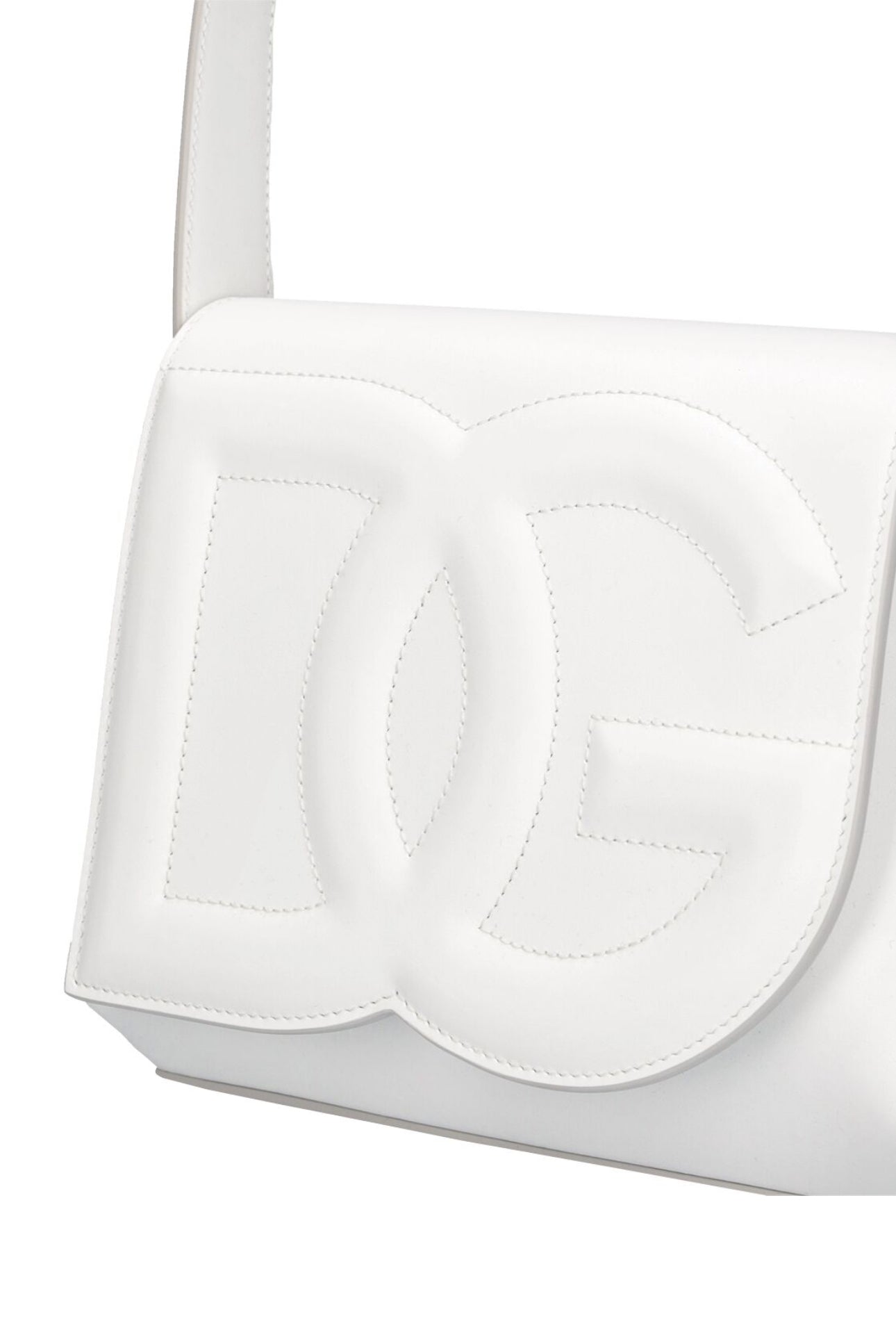 Dolce&Gabbana Logo Leather Shoulder Bag