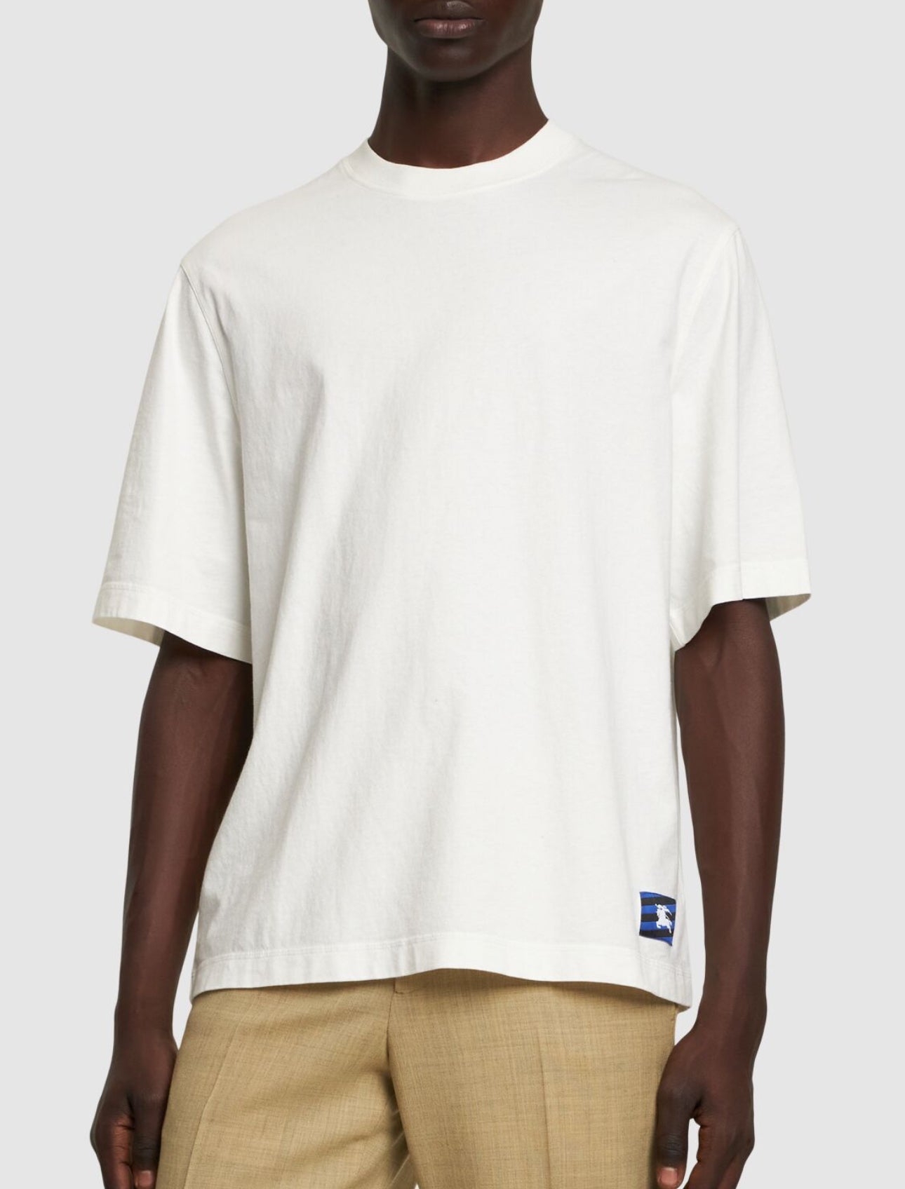 Burberry Logo Cotton Jersey T-Shirt