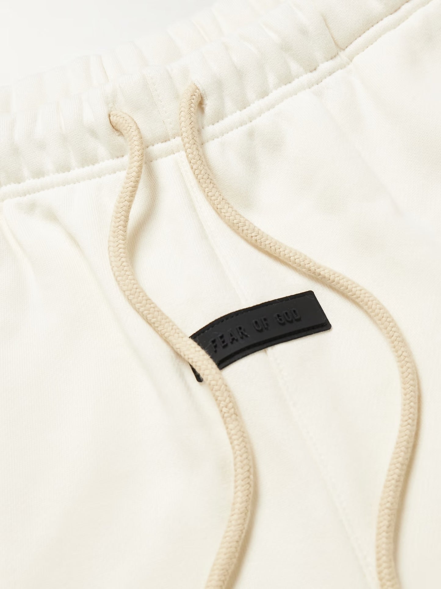 Fear Of God Essentials Off-White Drawstring Shorts